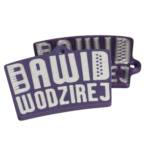Breloki 3D z logo – 100 szt. Lekkie, trwałe, z kółkiem. Ty wybierasz kolory.
